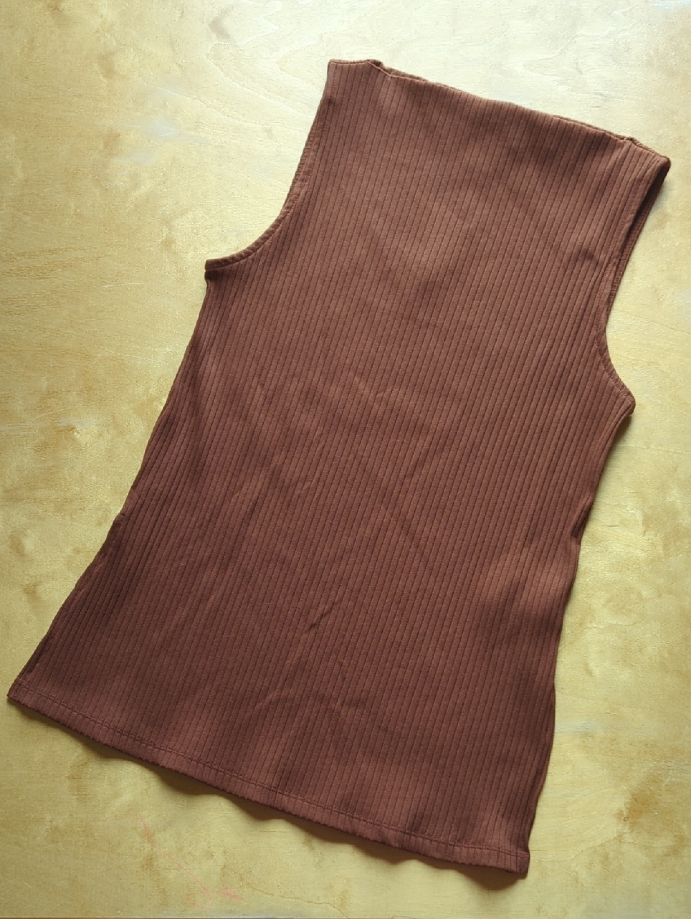 Old Navy Ribbed Sleeveless Tank - Brown